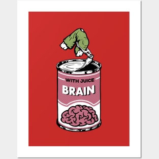 CANNED BRAIN Posters and Art